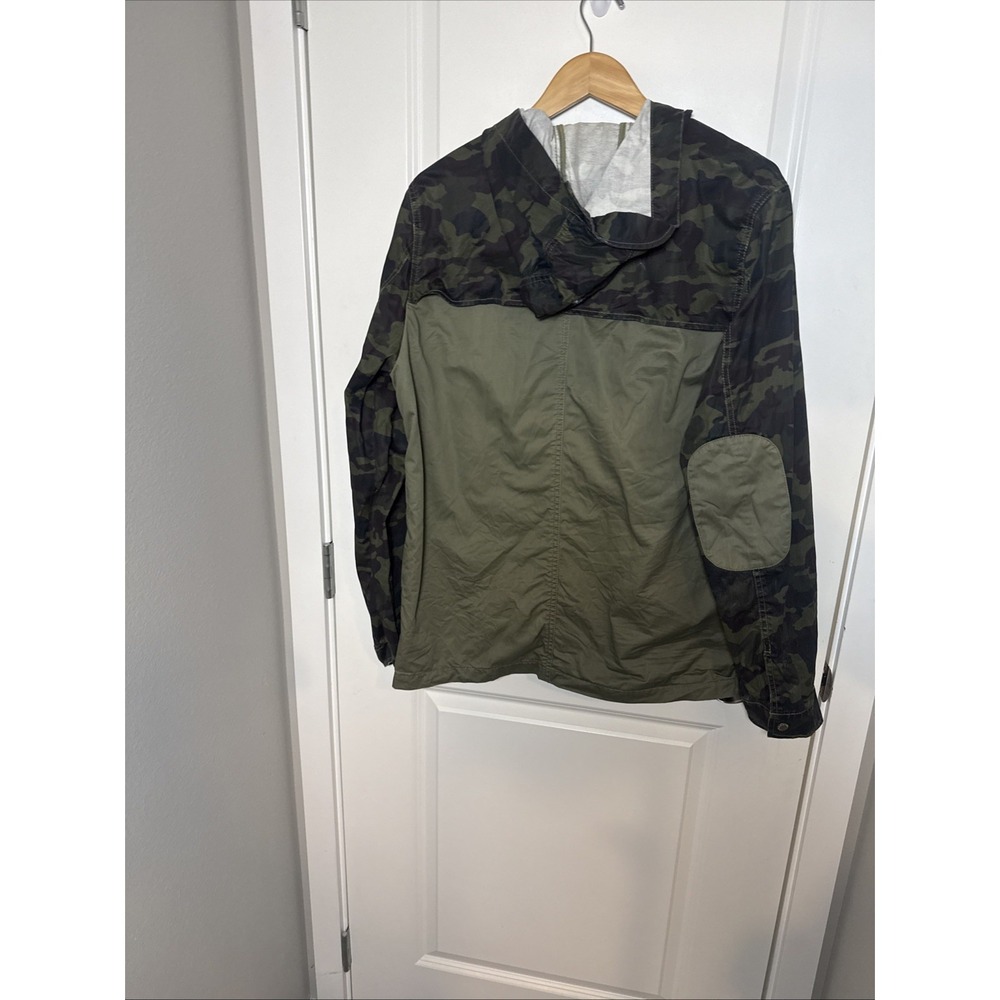 Buffalo David Bitton Full Zip Jacket XL Camo Print With Hood - Picture 6 of 8